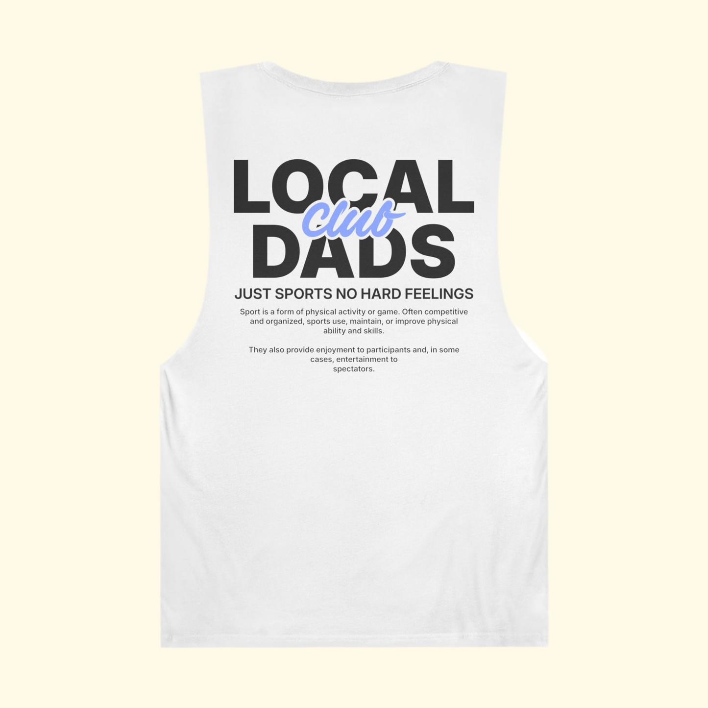 Sports Club Tank (white)