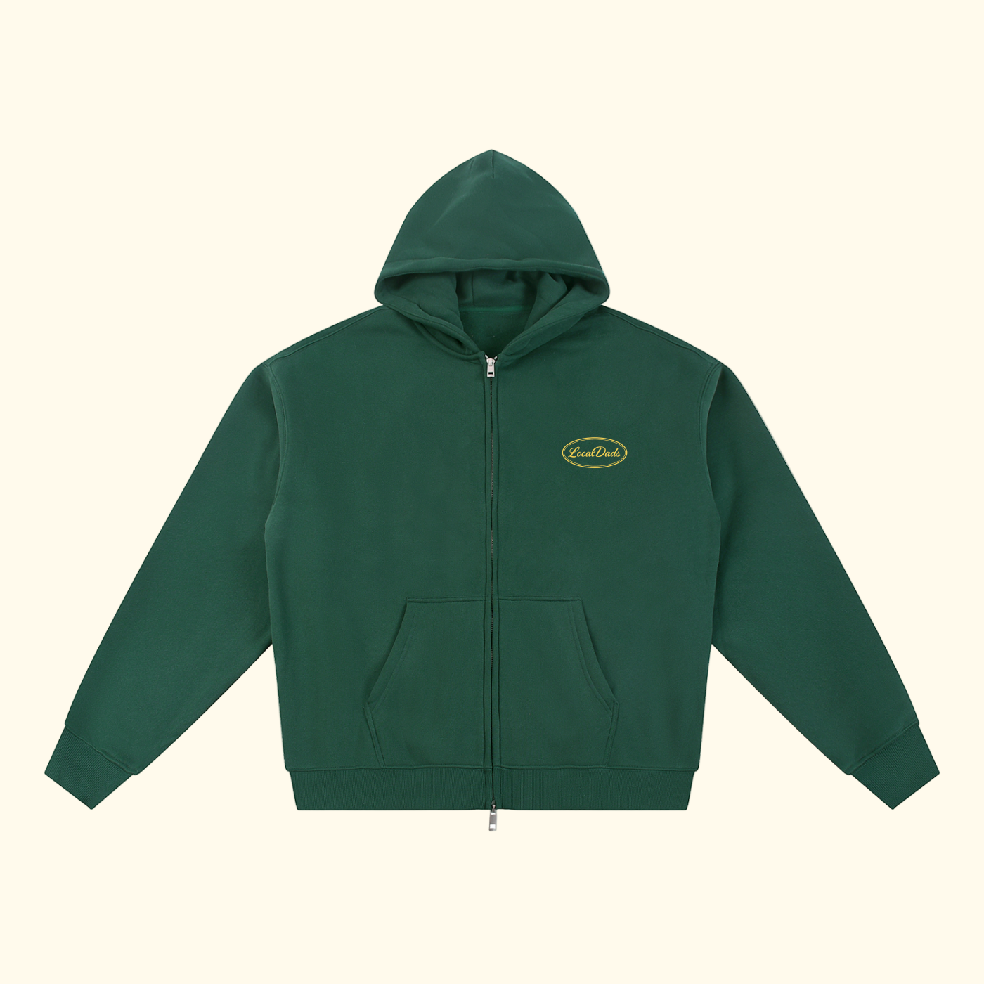Essential Fleece Zip-Through Hoodie