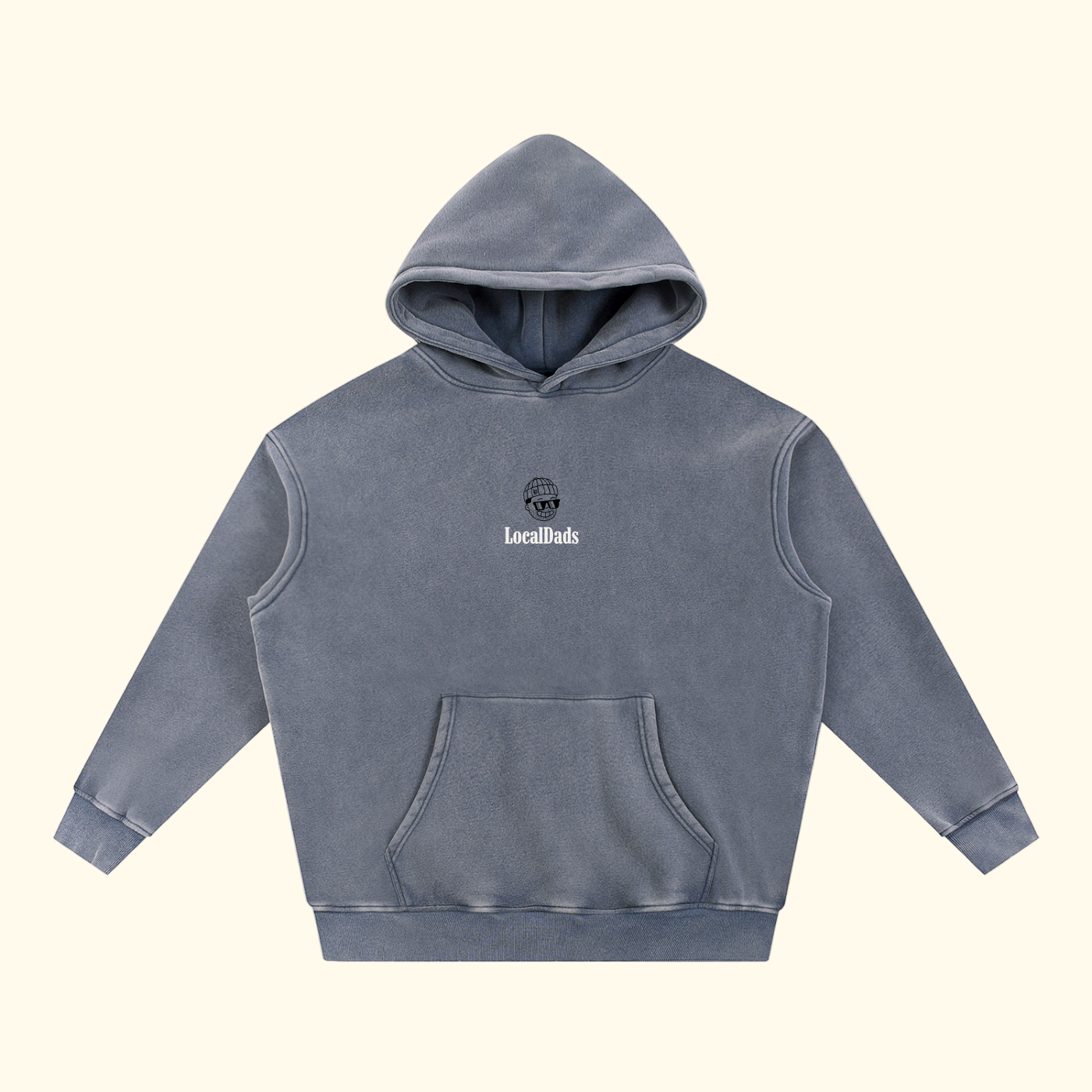 Snow Wash LD Oversize Hoodie
