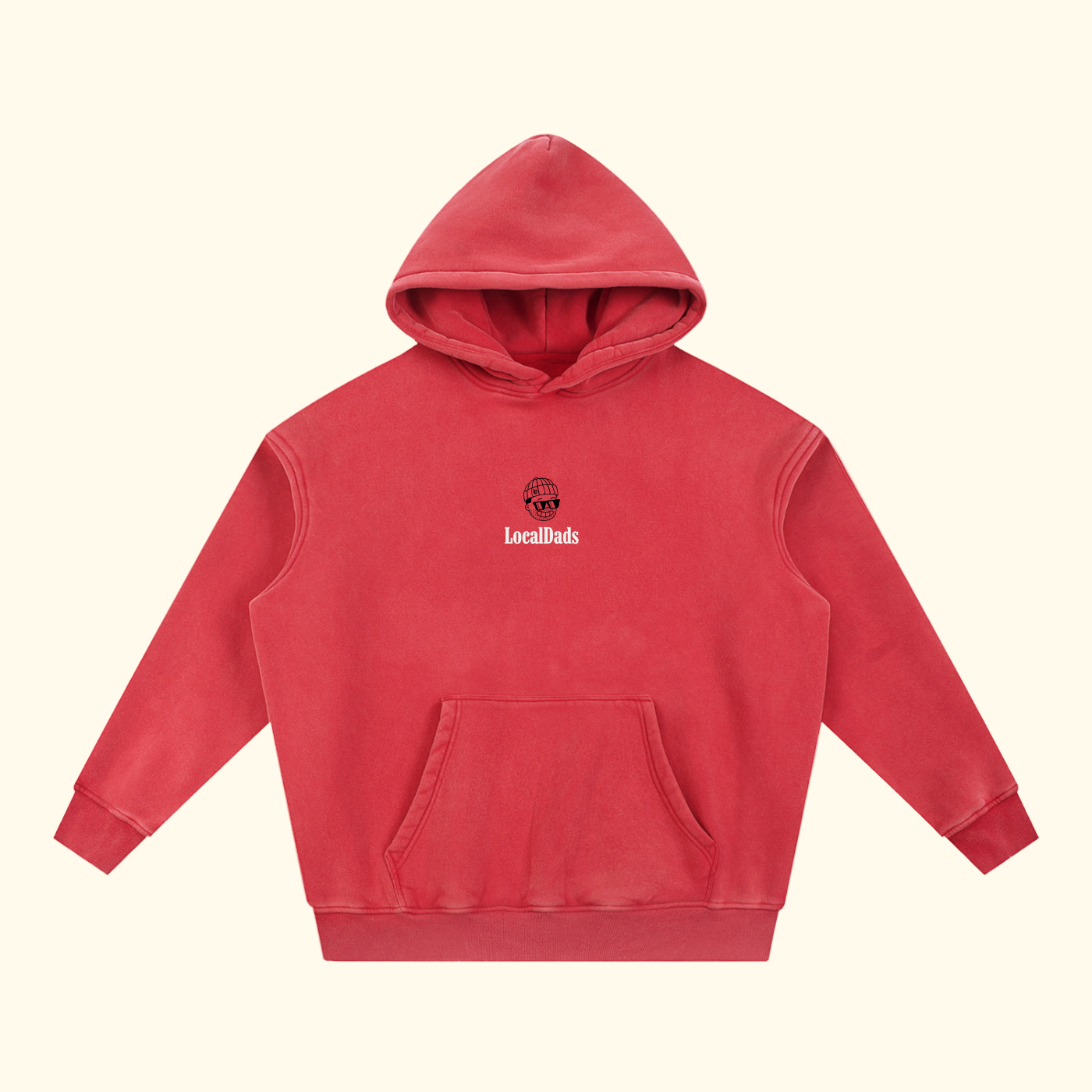 Snow Wash LD Oversize Hoodie