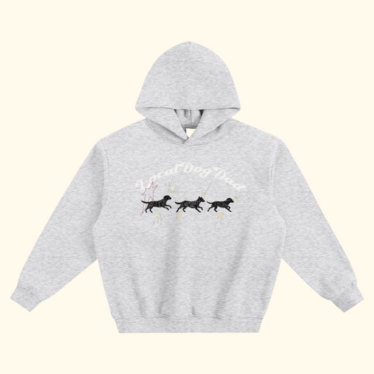 Fleeced Dog Dad Boxy Hoodie